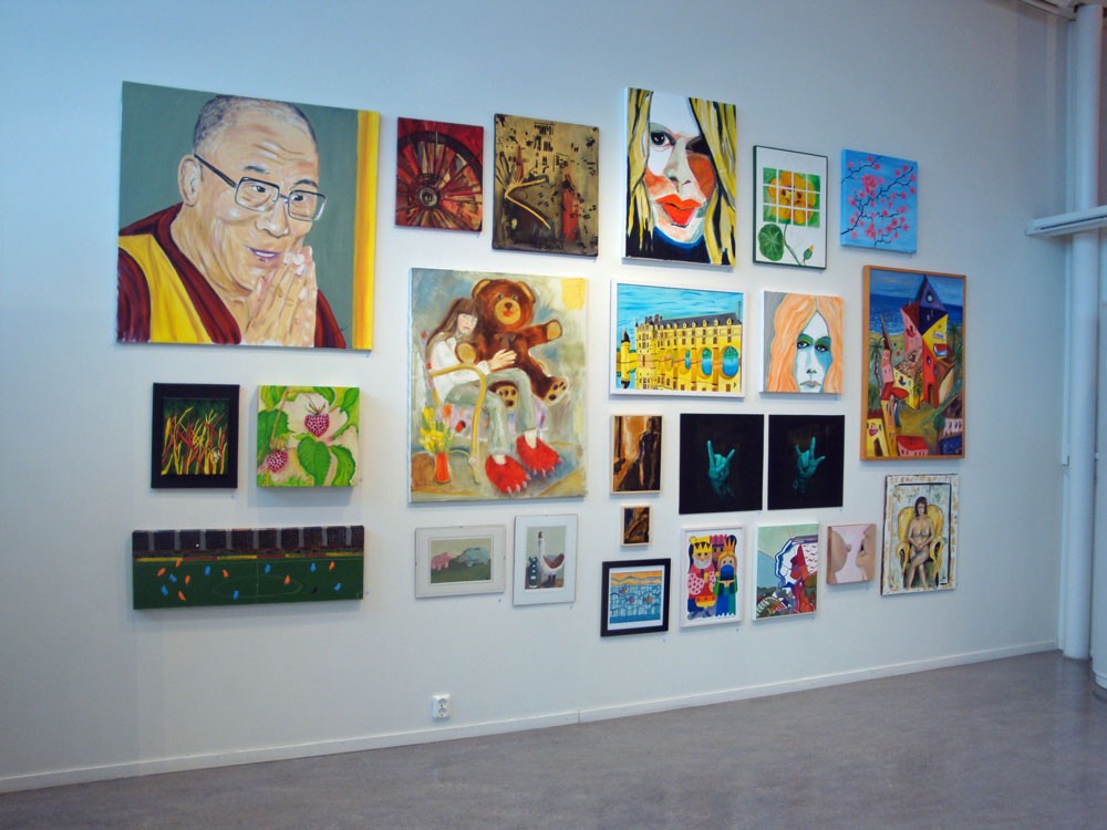Utställning i Tyresö Konsthall, julen 2010