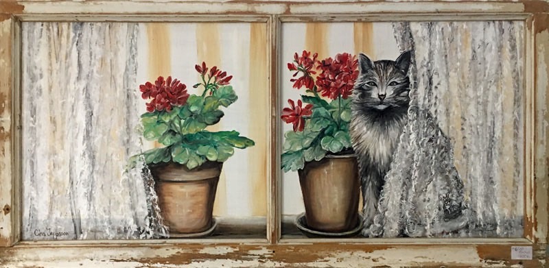 Katten i fönstret