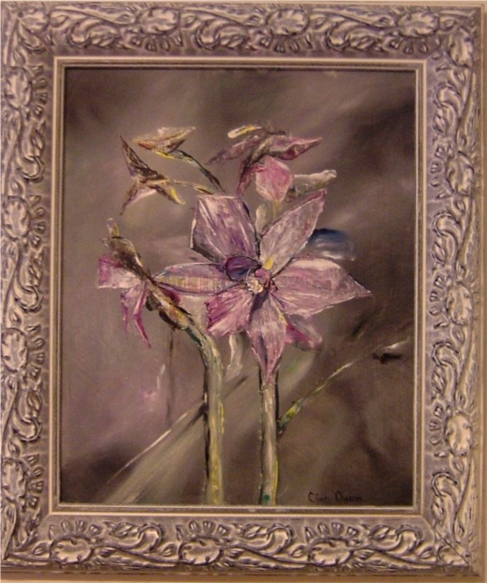 Rosa orkidé