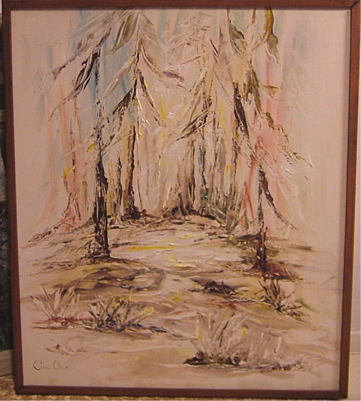 Skog i pastell