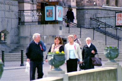 Berit, Ove & Anne på Djurgården, 17/5 -05