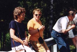 Med på resan fanns bl a Eva, Malin, Gudmund, Birgitta och 1999-07-12