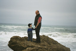 Far & son - Markku & Adam. 4/11 -00.