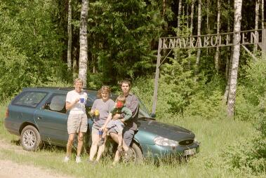 17/6 2000 vandrar vi Knavraboleden, ...