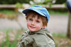 Max i Golden Gate Park, USA, 16/4 -02.