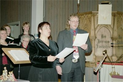 Duettsång, Landeryds Kyrka, 26/12 -02