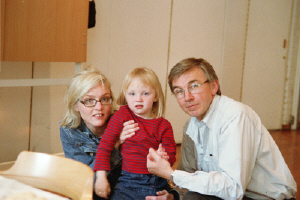 Tatta, Judith och Göran i Uppsala Pingstkyrka, 25/5 -02