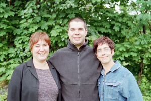 Marita, Daniel & Åsa, 6/7 -02