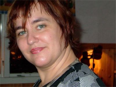 Marita, nyårsafton på Danhäll, 31/12 -03