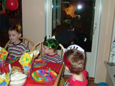 Max har 4-årskalas, Älta, 15/1 -04
