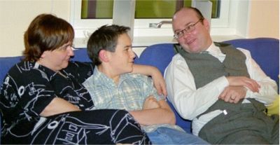Marita, Lukas & Markku, 21/12 -03