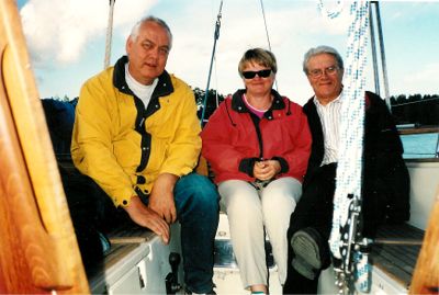 Christer, Gunvor och Ivan, 14/8 -03