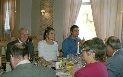 Fritz firar sin 75-årsdag på Hultafors, 28/9 -03