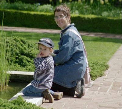 Grodyngel i dammen, Fioli Garden, 3/4 -03