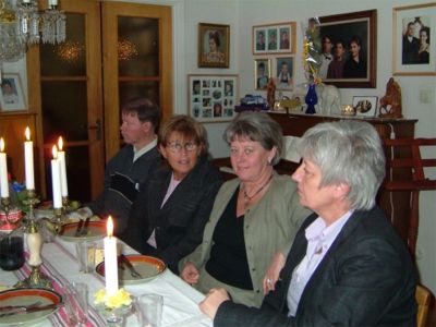 Tage, Evy, Birgitta och Yvonne, 22/2 -04