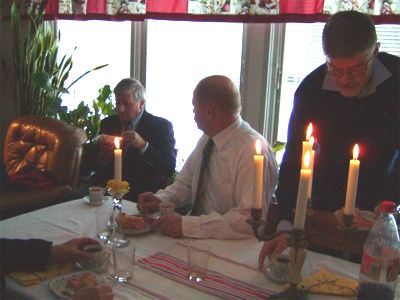 Sven-Erik, Ove och Ingemar, 22/2 -04