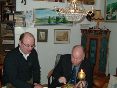 Markku och Erik, 22/2 -04