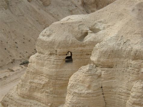 Qumran-grottorna där man fann dödahavsrullarna, 2/11 -05