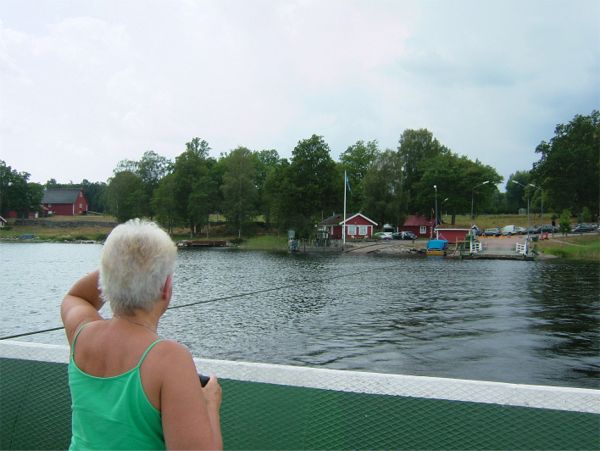 Båtresa på Bolmen till Bolmsö, 29/7 -06