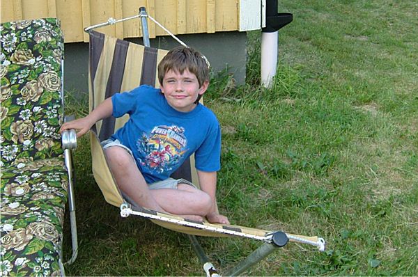 ... men Felix är nöjd med att titta på, 25/6 -06
