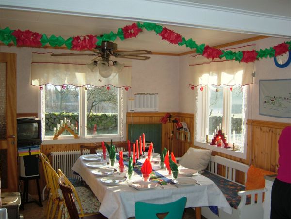 Dukar julbord på Danhäll, 25/12 -06