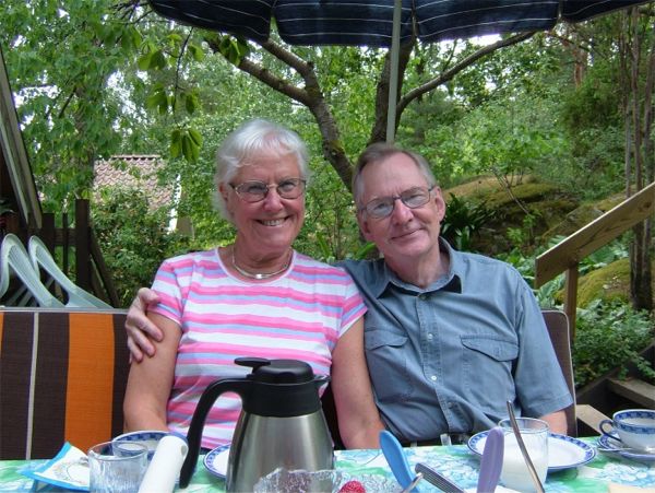 hos israelvännerna Inger och Josef i Mölnlycke, 7/7 -06