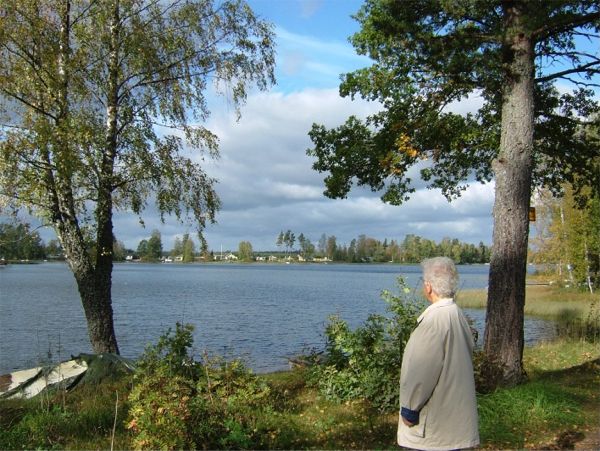 Elsie begrundar det vackra landskapet, 29/9 -06