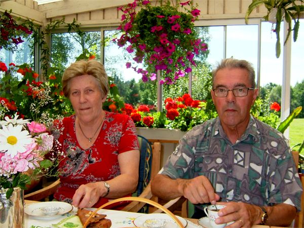 Fika i Ödesbacka; 7/8 -07