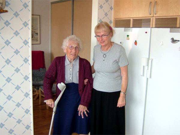 Greta och Ann-Marie i Linköping; 4/10 -07