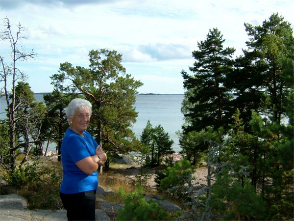 En solig lördag - längst ut på Ingarö: 25/8 -07