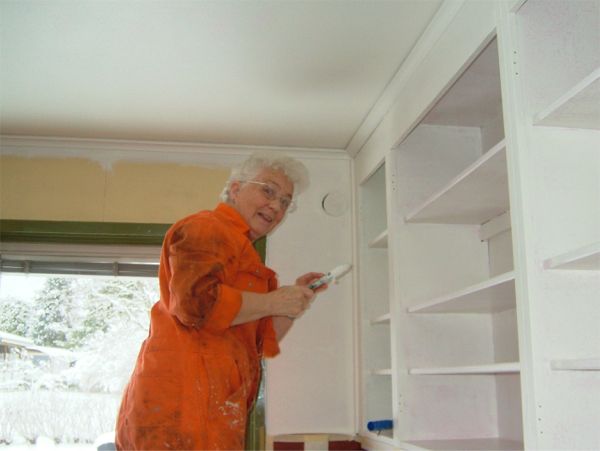 Året börjar med renovering av köket, 26/1 -07