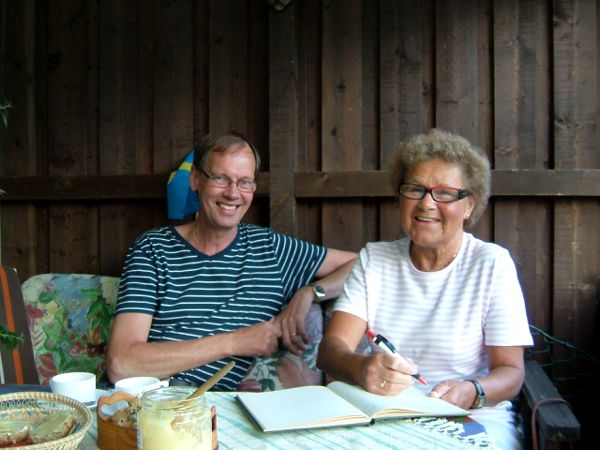 Kärt besök av Ulla & Berndt-Olof Björnflod; 2/8 -07