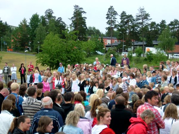 Skolavslutning för Jonas; 14/6 -07