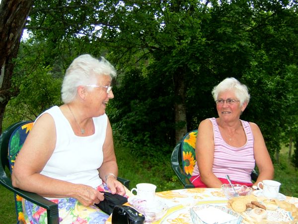 Besök hos Ruth Andersson, Näs; 17/7 -07