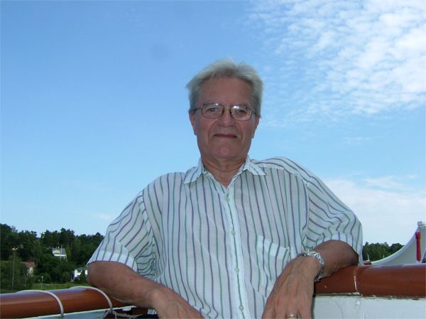... och Ivan - två av många passagerare; 11/8 -07