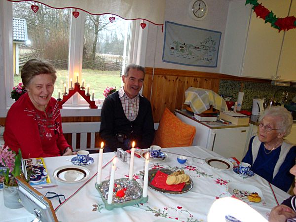 Gudmund, Birgitta och Greta; 31/12 -08
