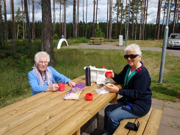 Vi rastar som vanligt ...