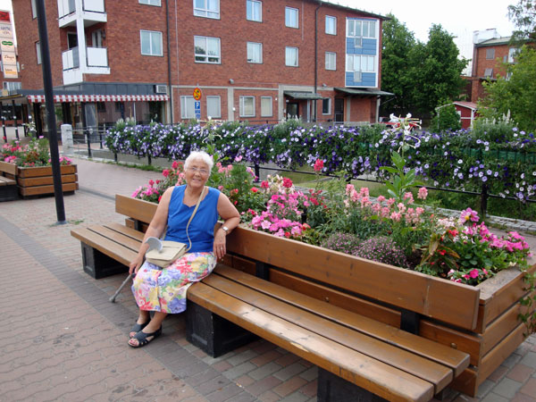 I Skellefteå bodde vi på Stiftsgårdens vandrarhem.