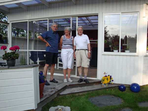 I Holmsund, utanför Umeå, besökte vi Roland & Birgit - ...