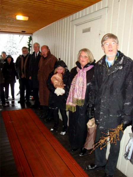 Rolle, Britt, Lennart, Ken, Ove, Lollo, Berit och Ingemar.