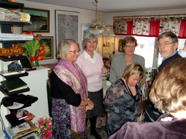 Berit, Yvonne, Lollo, Karin, Ingemar och Birgitta.
