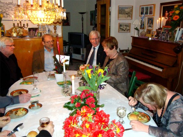Göran, C G, Ken, Britt och Lollo.