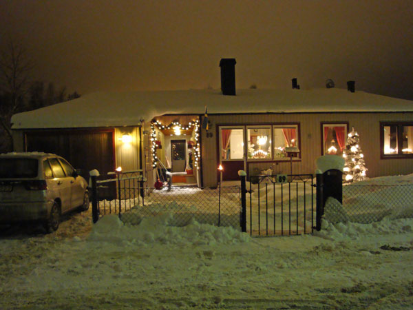 Julafton och marschallerna är tända; 24/12 -09