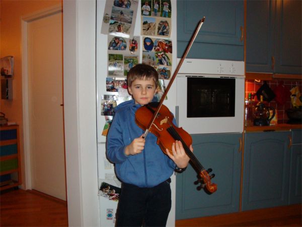 Max övar fiolspel; 15/1 -09