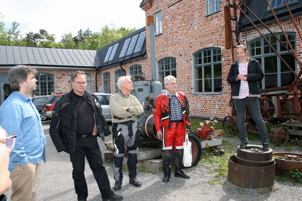En trevlig guide berättade inspirerande ...