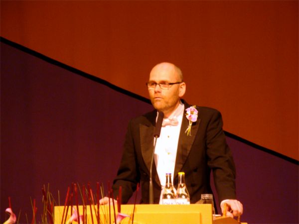 ... välkomsttal av professor Thorsteinn Rögnvaldsson