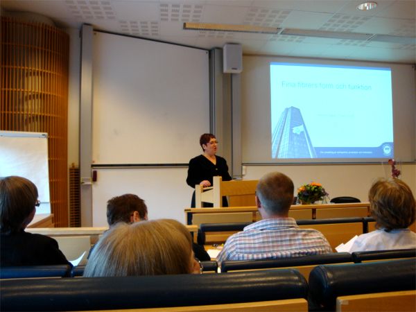 Installationsföreläsning av professor Marita Hilliges ...