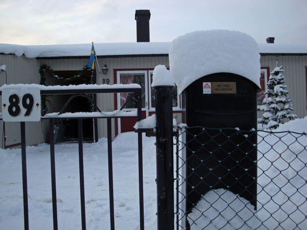 Vintern har slagit till på allvar ...