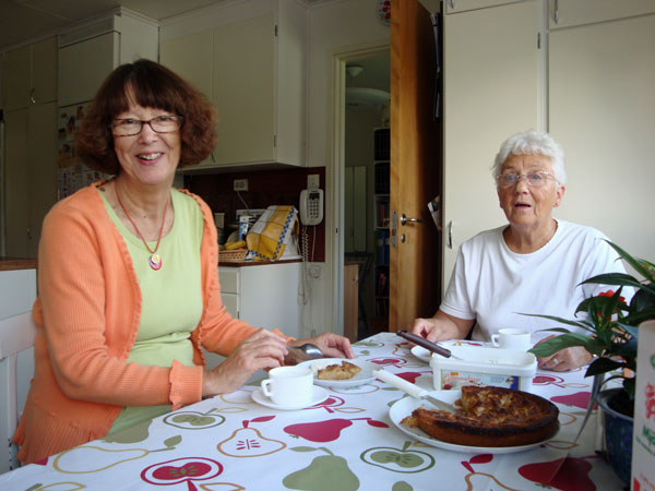 Besök av Anita Östlund; 31/8 -10