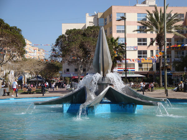 Netanya - stora centrala torget.